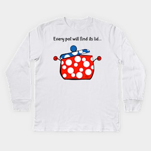 Kitchen Love Kids Long Sleeve T-Shirt